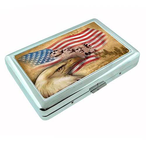 アメリカンエアライン　ハロウィングッズ13点セット　非売品 Amazon.com: Vintage American Flag D8 Silver Metal Cigarette